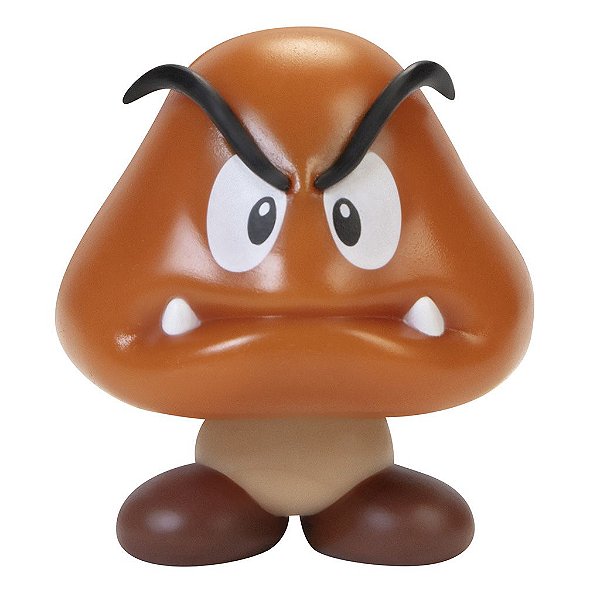 Action Figure Jakks Super Mario Goomba 2.5" Oficial