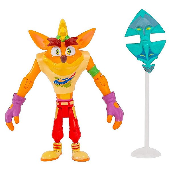 Action Figure Jakks Crash Bandicoot Crash Retro Oficial