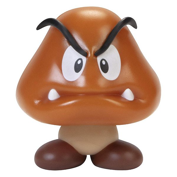 Action Figure Jakks Super Mario Goomba Gumba 2.5" Oficial