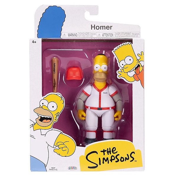 Action Figure Jakks Os Simpsons Homer Simpson 5" Oficial