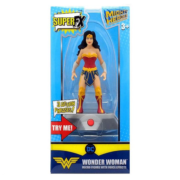 Action Figure Jakks DC Comics Mulher-Maravilha 2.5" Oficial