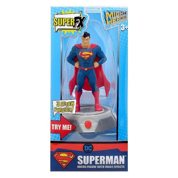 Action Figure Jakks DC Comics Superman 2.5" Oficial
