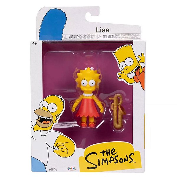 Pelúcia Jakks Os Simpsons Lisa Simpson Oficial