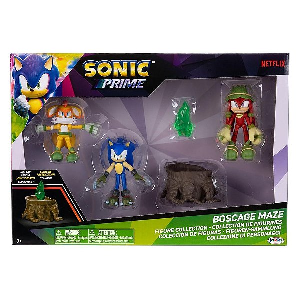 Action Figure Jakks Sonic Prime Sonic 2.5" Oficial