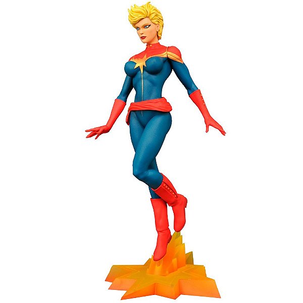 Estátua Diamond Select Marvel Capitã Marvel Oficial