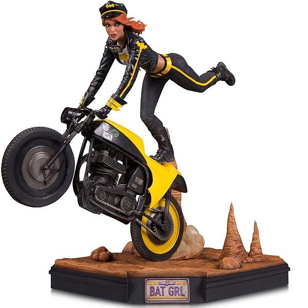 Estátua Diamond Select DC Comics Batgirl Gotham City Garage Oficial