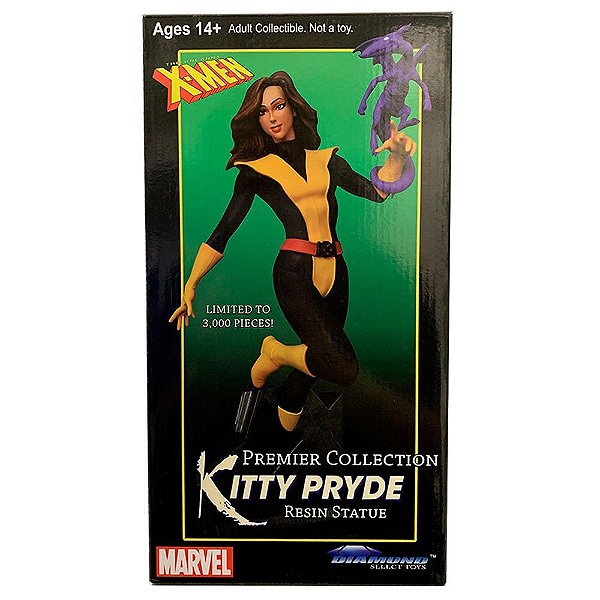Estátua Diamond Select Premier Collection Marvel Lince Negra Oficial
