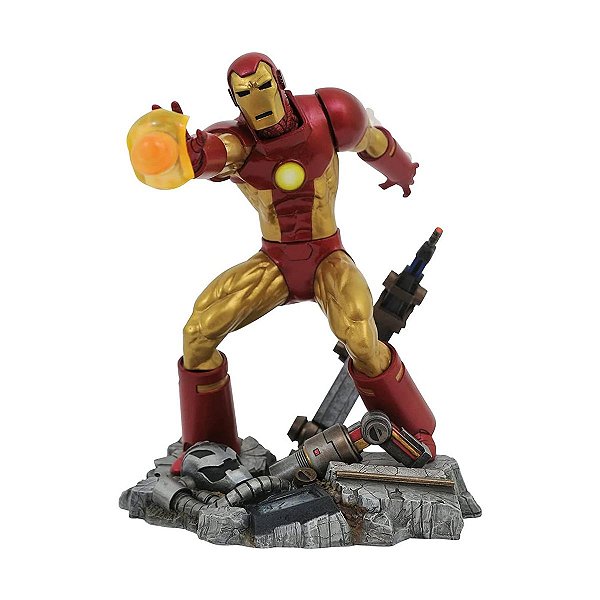 Estátua Diamond Select Marvel Homem de Ferro Oficial
