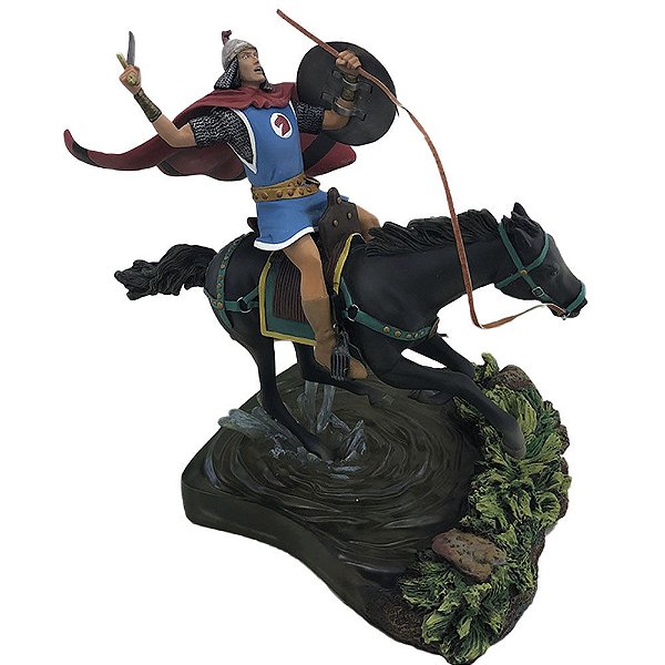 Estátua Dark Horse Rocket Age Statues Príncipe Valente Oficial