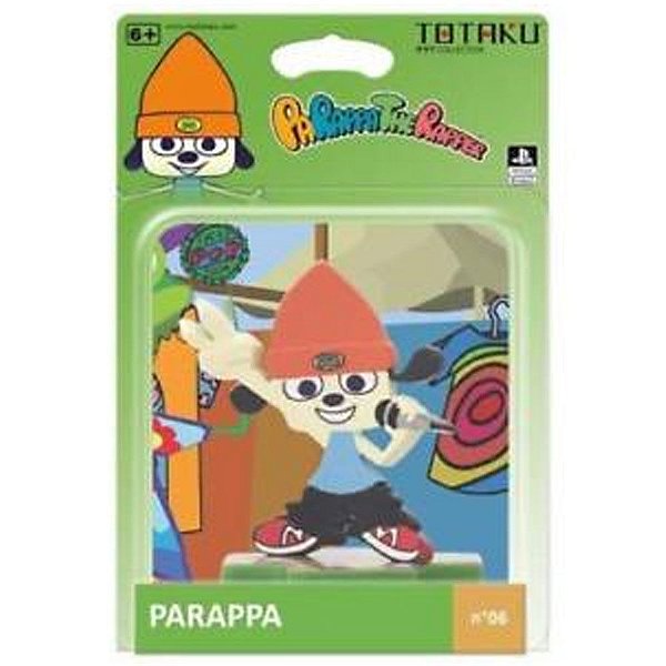 Boneco Totaku Collection PaRappa The Rapper PaRappa #06 Figure Vinil 10 cm Oficial Licenciada