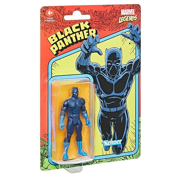 Action Figure Hasbro Marvel Legends Marvel Legends Retro Collection Black Panther 9,5 cm Oficial