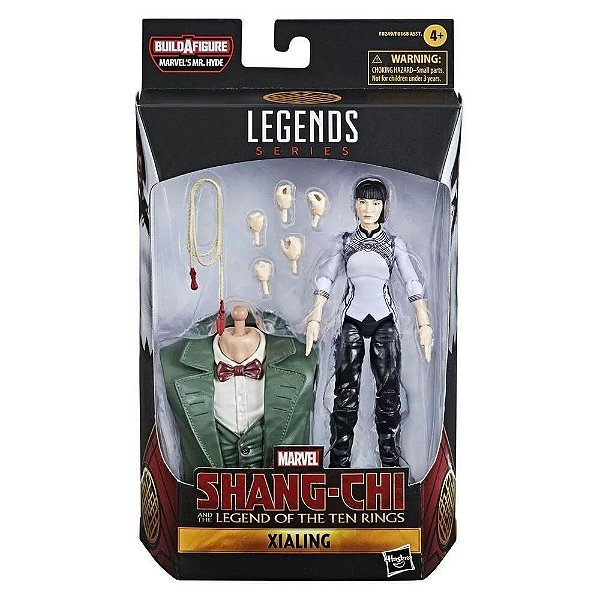 Action Figure Hasbro Marvel Legends Shang-Chi e a Lenda dos Dez Anéis Xialing 15 cm Oficial