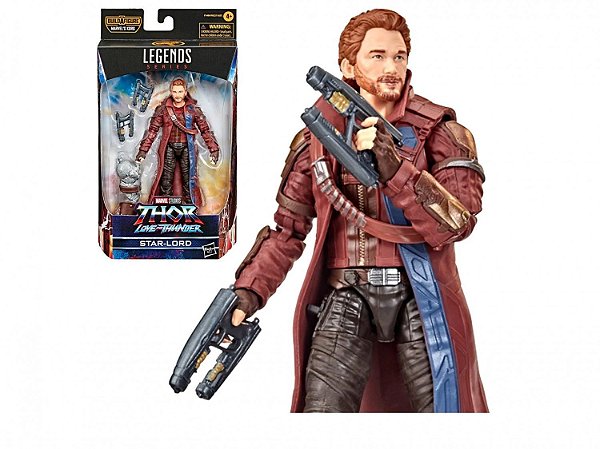 Action Figure Hasbro Marvel Legends Thor: Love and Thunder Star-Lord 15 cm Oficial Licenciada
