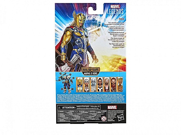 Action Figure Hasbro Marvel Legends Thor: Love and Thunder Thor 15 cm Oficial Licenciada