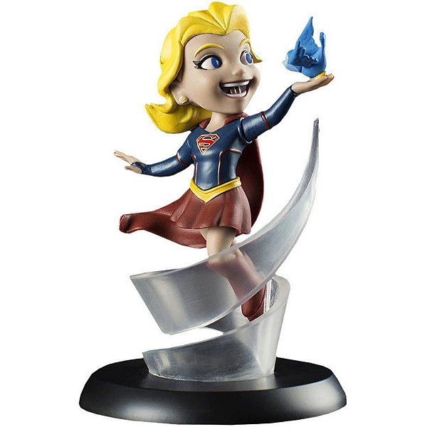 Figure Colecionável QMx Q-Fig Max DC Comics Supergirl 11,5 cm Diorama PVC Oficial Licenciada