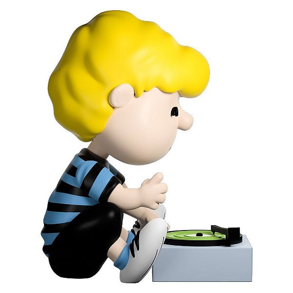 Figure Colecionável Youtooz Peanuts Schroeder 10-12 cm Vinil Numerada Edição Limitada Sem Reposição