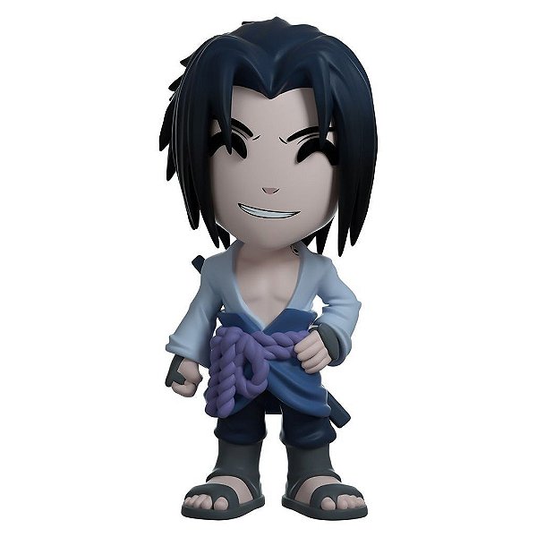 Figure Colecionável Youtooz Naruto Sasuke Uchiha 10-12 cm Vinil Numerada Edição Limitada Oficial