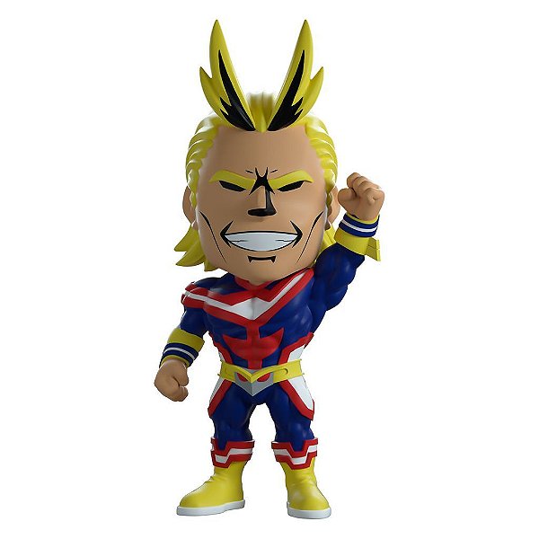 Figure Colecionável Youtooz My Hero Academia All Might 10-12 cm Vinil Numerada Edição Limitada