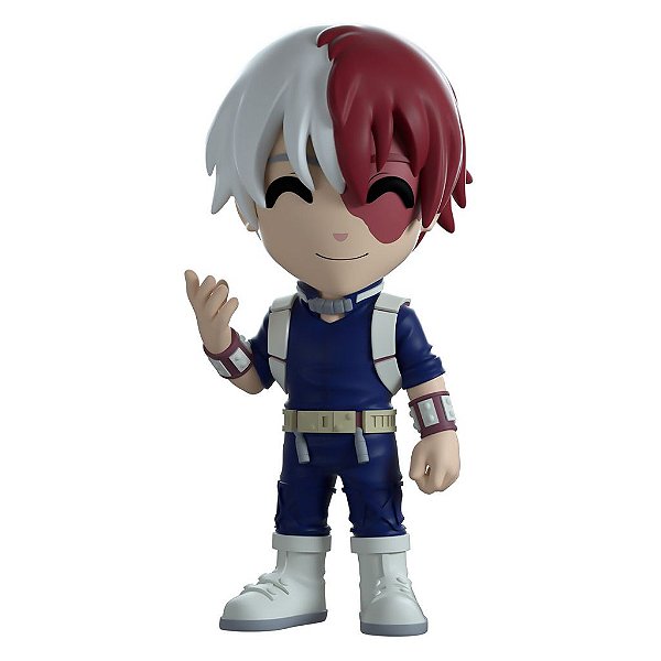 Figure Colecionável Youtooz My Hero Academia Shoto Todoroki 10-12 cm Vinil Numerada Edição Limitada