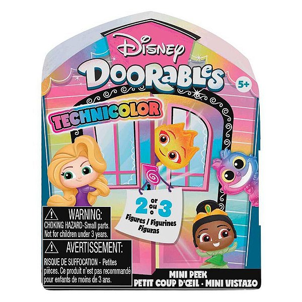 Figure Just Play Disney Doorables Mini Peek Blind Box Colecionável 4 cm Oficial Licenciada Disney