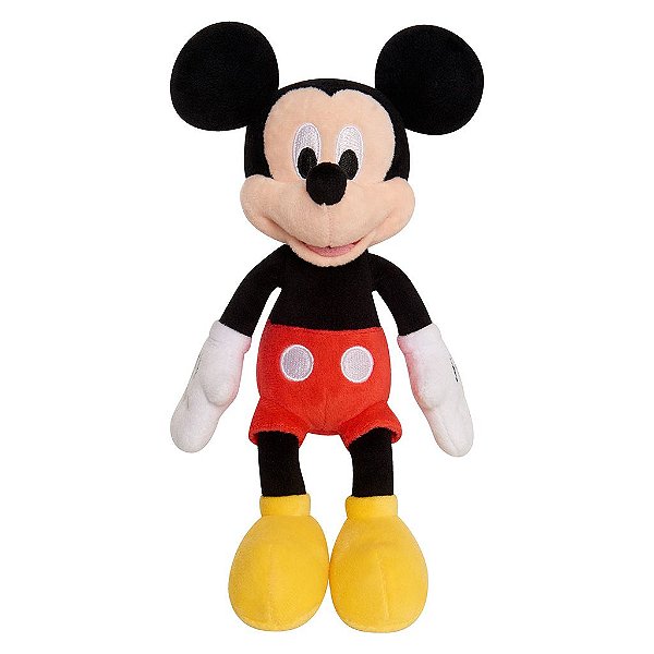 Pelúcia Colecionável Just Play Disney Junior Mickey Happy Helpers 30 cm Tecido Macio Oficial