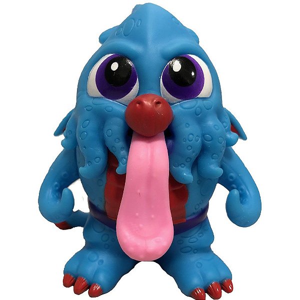 Figure MGA Crate Creatures Flingers Tenta de Arremesso com Som e Embalagem Playset