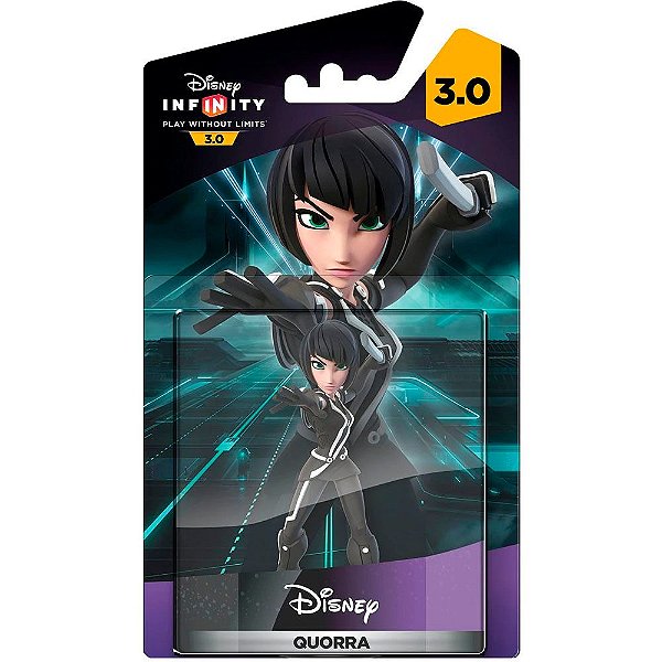 Figure Disney Infinity 3.0 Tron Quorra Original Toys-to-Life Linha Descontinuada