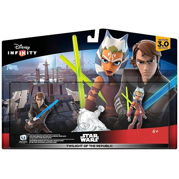 Play Set Disney Infinity 3.0 Star Wars Twilight of the Republic Campanha Completa