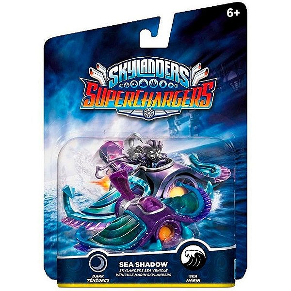 Veículo Skylanders SuperChargers Sea Shadow Aquático Activision Toys-to-Life 2015