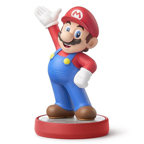 Figure Amiibo Nintendo Super Mario com Chip NFC Original Lacrada Colecionável Switch