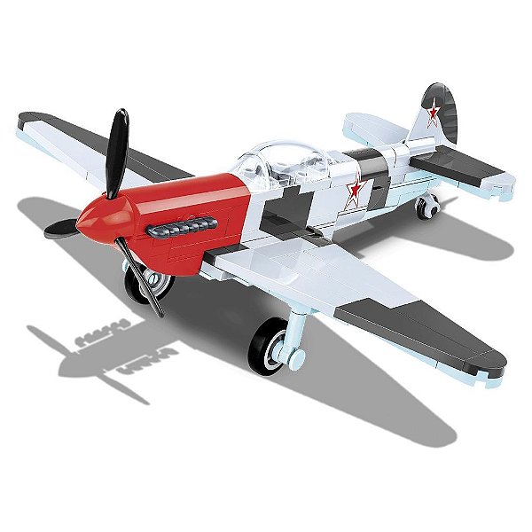 Blocos de Montar COBI Yakovlev Yak-3 140 Peças Original Polônia ABS Certificado Colecionável Lacrado