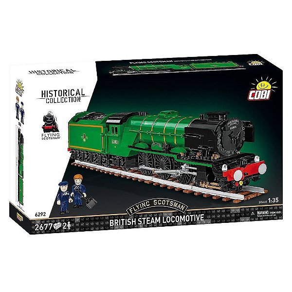 Blocos de Montar COBI Flying Scotsman BST 2.700 Peças Ref 6292 Original Polônia ABS
