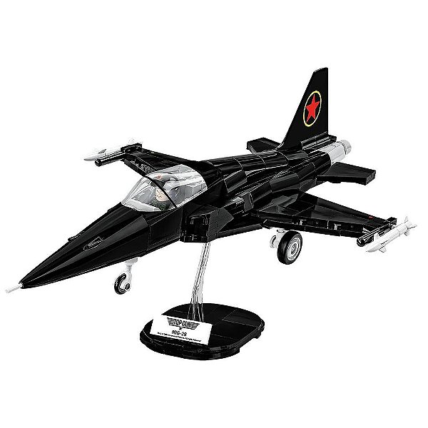 Blocos de Montar COBI Mustang MiG-28 332 Peças Original Polônia ABS Certificado Colecionável Lacrado