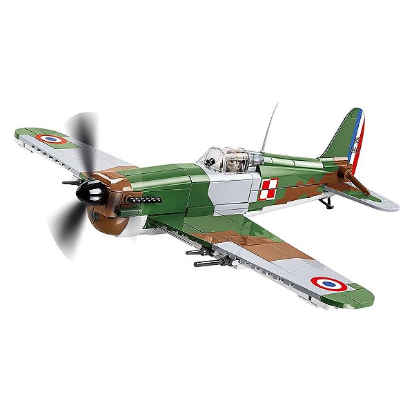 Blocos de Montar COBI Morane Saulnier MS.406 317 Peças Ref 5724 Original Polônia ABS