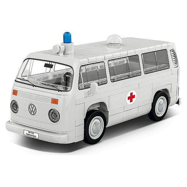 Blocos de Montar COBI VW Krankenwagen 169 Peças Original Polônia ABS Certificado