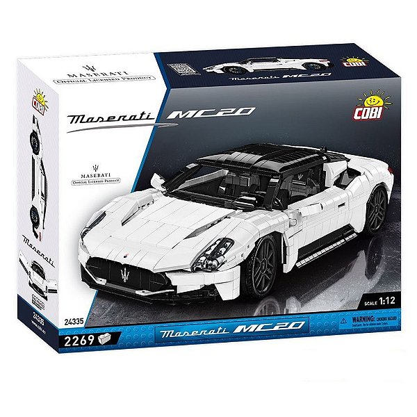 Blocos de Montar COBI Maserati MC20 2.269 Peças Original Polônia ABS Certificado