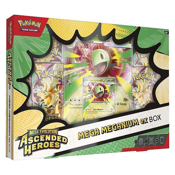 Produto Pokémon Mega Evolution 2.5 Ascended Mega Maganium Original The Pokémon Company International
