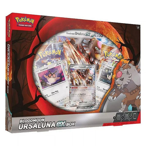 Box Pokémon Bloodmoon Ursaluna Ex Box Original The Pokémon Company International