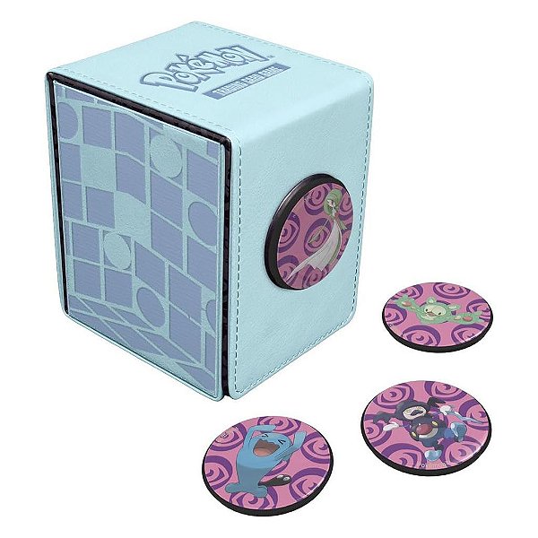 Deck Pokémon Deck Box Alcove-4-click Original Ultra PRO Lacrado Colecionável Autêntico