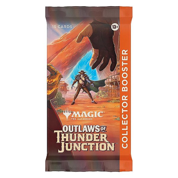 Collector Booster Magic: The Gathering Outlaws of Thunder Junction Collector Original Lacrado