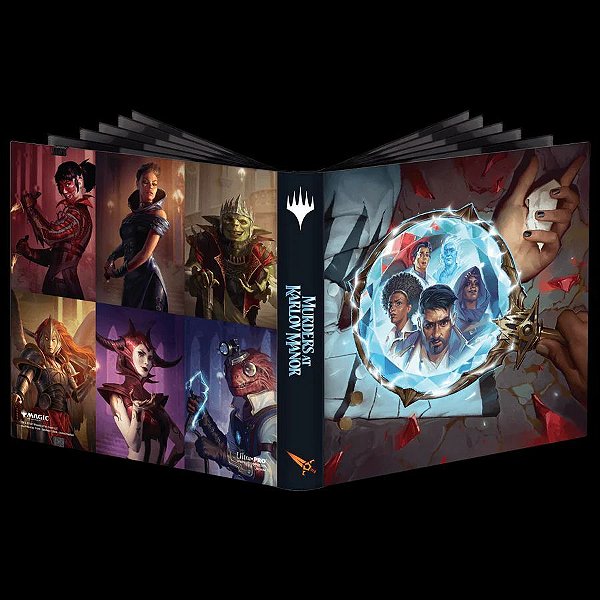 Fichário Magic: The Gathering Ultra Pro-Binder Murders Karlov Manor 12-pocket Original Lacrado