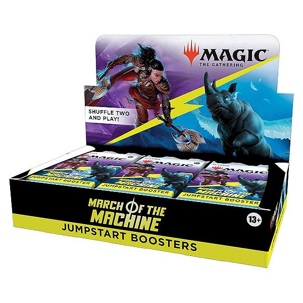 Display de Boosters Magic: The Gathering March Of The Machines Jumpstart Boosters Original