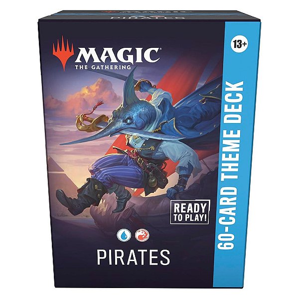 Deck Magic: The Gathering Theme Deck Pirates Original Wizards of the Coast Lacrado