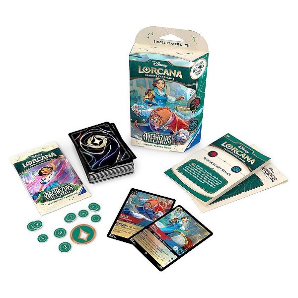 Deck Disney Lorcana Deck Archazia's Inventive Pair Original Ravensburger Lacrado