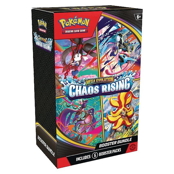 Pokémon TCG Bundle Pokémon Mega Evolution 04 Chaos Rising Booster Bundle