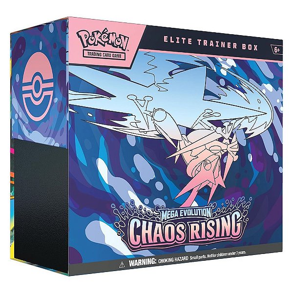 Pokémon TCG Elite Trainer Box Pokémon Mega Evolution 04 Chaos Rising Elite Trainer