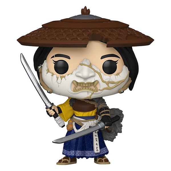 Pop! Games Ghost of Yotei Atsu #1248 Produto Original Funko Lacrado Colecionável Autêntico de Vinil