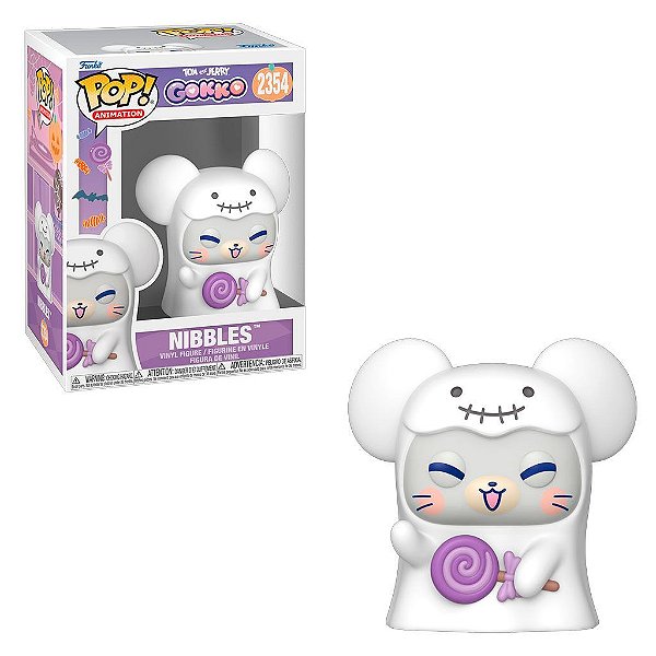 Pop! Tom and Jerry Gokko Nibbles Original Funko Pop Colecionável Lacrado Autêntico Vinil Figura