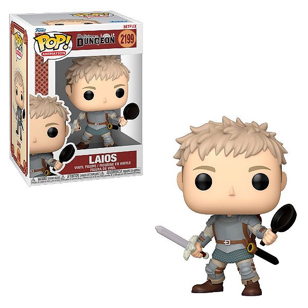 Pop! Delicious in Dungeon Laios #2199 Produto Original Funko Lacrado Colecionável Autêntico de Vinil