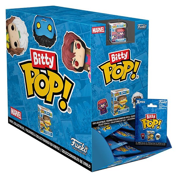 Bitty Pop! Mystery Marvel X-men Produto Original Funko Lacrado Colecionável Autêntico de Vinil